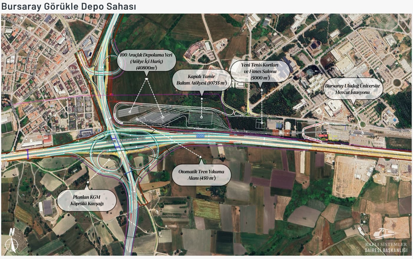 Bursaray hattı genişliyor